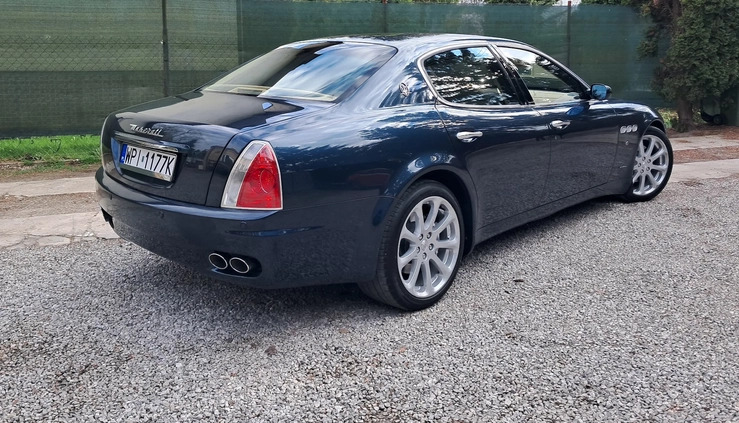 Maserati Quattroporte cena 95900 przebieg: 49000, rok produkcji 2007 z Piaseczno małe 106